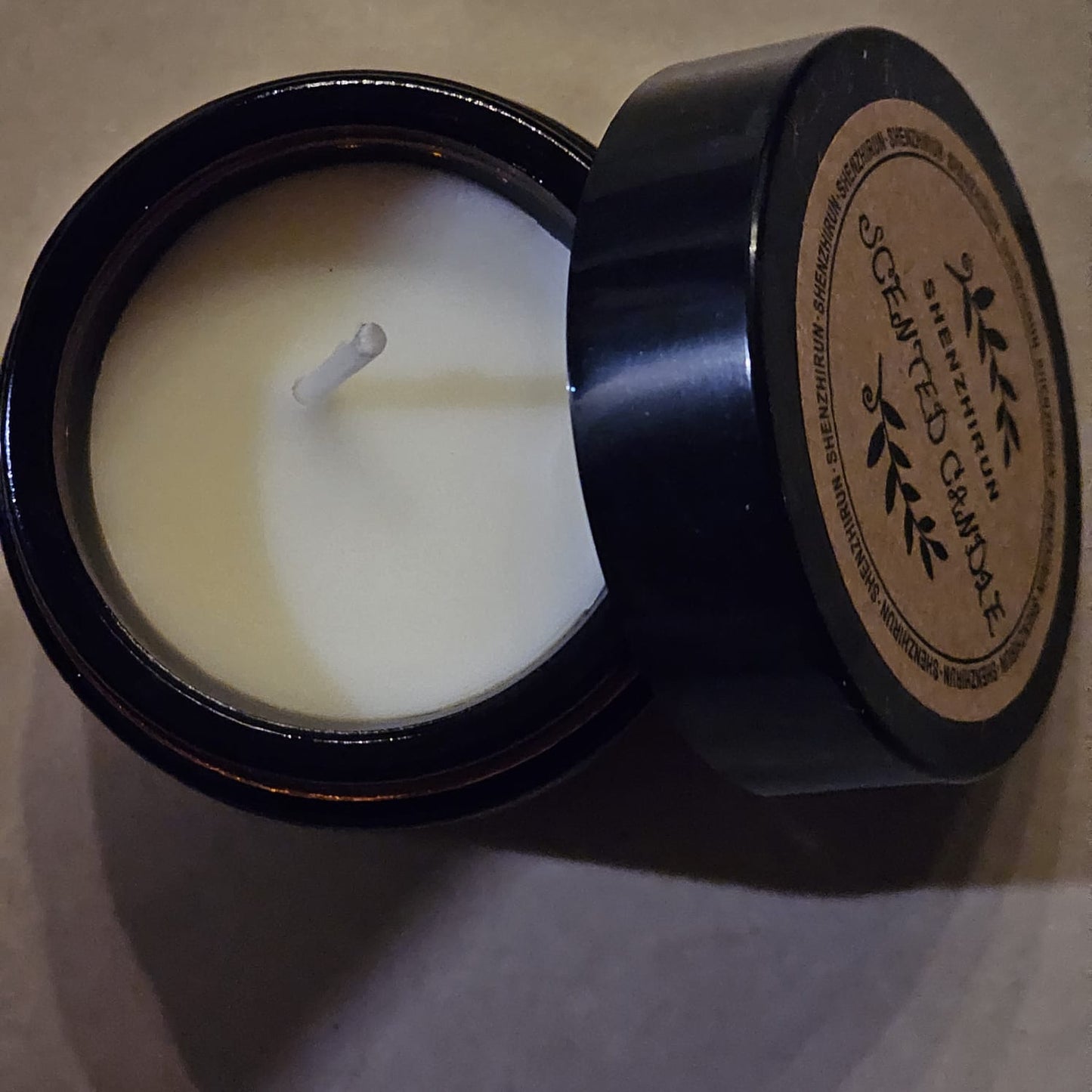 HD000009 - Soy Wax | Scented Candle in Glass Jar | Jasmine