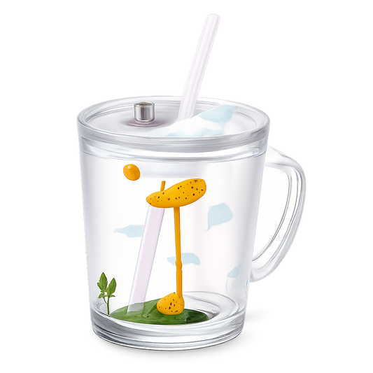 UTN000002 - Cartoon-Printed Covered Mug